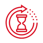 Save time symbol hourglass